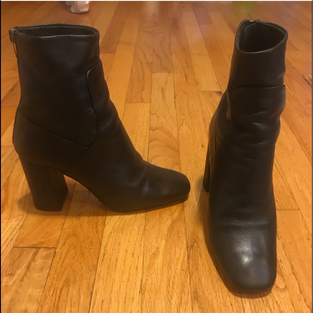 Topshop leather boots